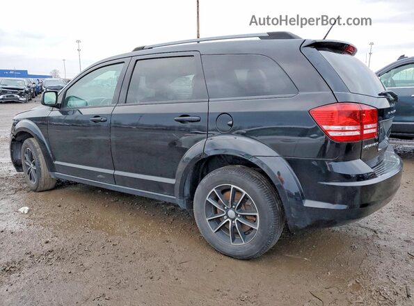 3C4PDCAB3HT638360 2017 DODGE JOURNEY Black Rear left