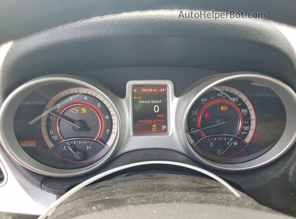 3C4PDCAB4HT557190 2017 DODGE JOURNEY Gray ხელსაწყოთა პანელის ხედი