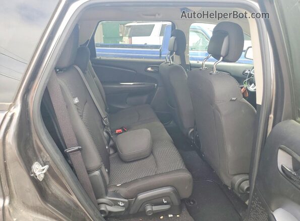 3C4PDCAB4HT557190 2017 DODGE JOURNEY Gray უკანა სალონის ხედი