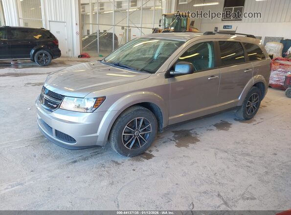 3C4PDCAB9JT535501 2018 DODGE JOURNEY Silver Przód lewy