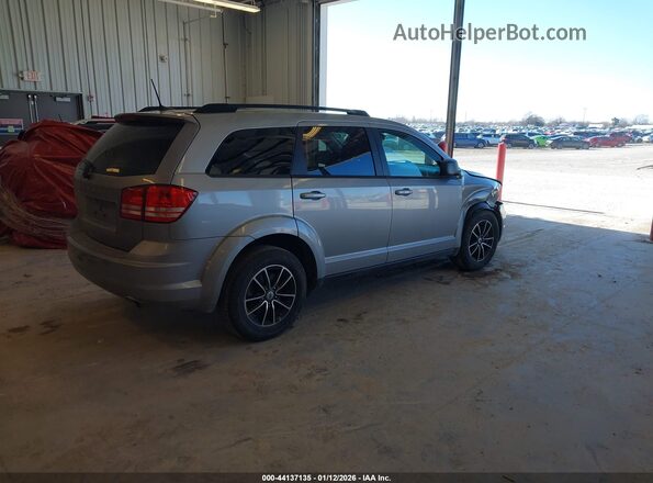 3C4PDCAB9JT535501 2018 DODGE JOURNEY Silver Tył prawy