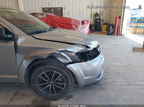 3C4PDCAB9JT535501 2018 DODGE JOURNEY Silver Widok z przodu
