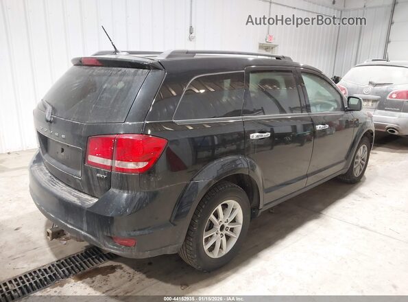 3C4PDCBB7GT191545 2016 DODGE JOURNEY Черный Задняя правая четверть