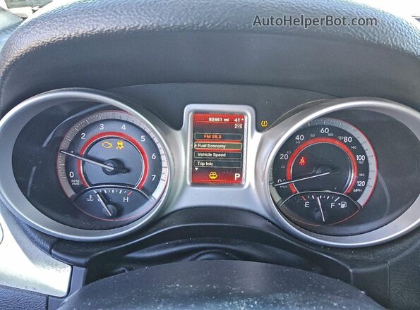 3C4PDCBB8KT773937 2019 DODGE JOURNEY Gray Вид щитка приладів