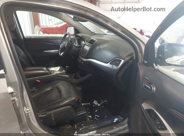 3C4PDCEG8HT643852 2017 DODGE JOURNEY Silver Vista interior delantera