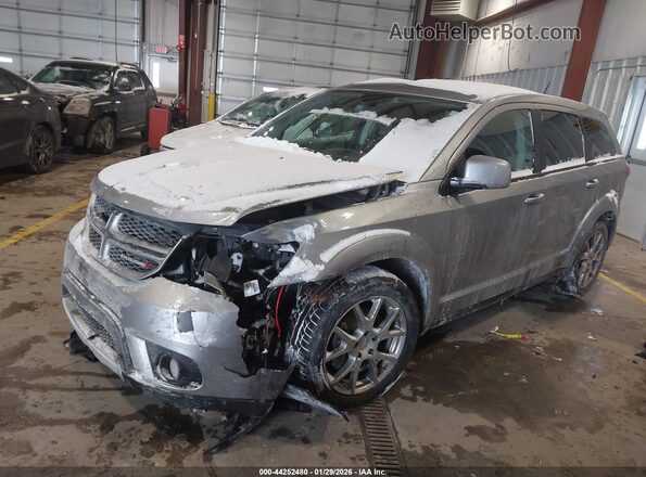 3C4PDCEG8HT643852 2017 DODGE JOURNEY Silver Vista tres cuartos delantera izquierda