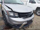 2019 Dodge Journey Crossroad Silver vin: 3C4PDCGG3KT803740