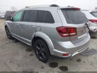 2019 Dodge Journey Crossroad Silver vin: 3C4PDCGG3KT803740
