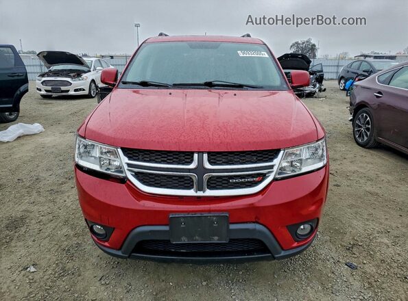3C4PDDBG1HT567224 2017 DODGE JOURNEY Red Вид спереду