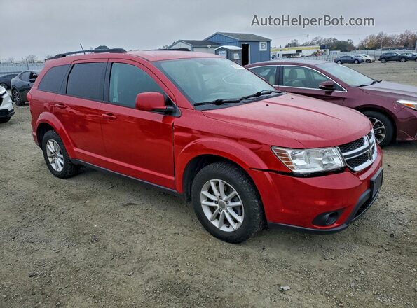 3C4PDDBG1HT567224 2017 DODGE JOURNEY Red Передня права чверть