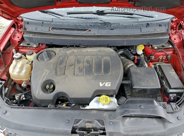3C4PDDBG1HT567224 2017 DODGE JOURNEY Red Вид підкапотного простору