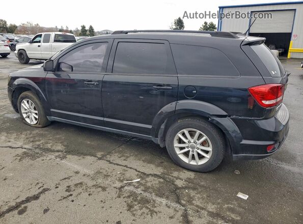 3C4PDDBGXGT159805 2016 DODGE JOURNEY Черный Задняя левая четверть