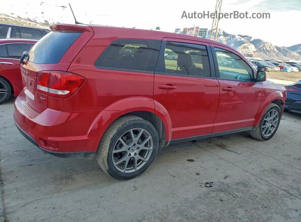 3C4PDDEG0KT784895 2019 DODGE JOURNEY Red Задня права чверть