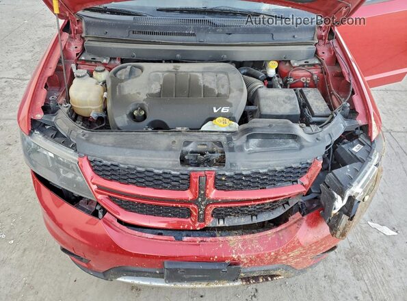 3C4PDDEG0KT784895 2019 DODGE JOURNEY Red Вид підкапотного простору