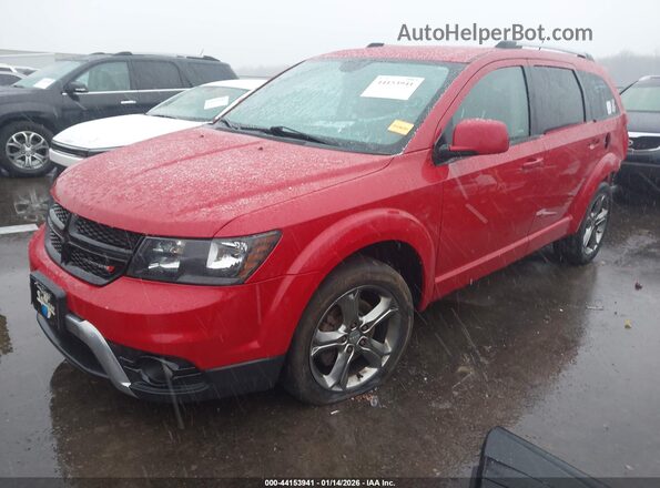 3C4PDDGG9GT144270 2016 DODGE JOURNEY Красный Передняя левая четверть