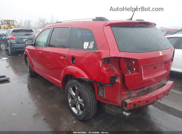 3C4PDDGG9GT144270 2016 DODGE JOURNEY Красный Задняя левая четверть