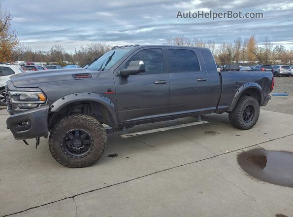 3C63R3ML7MG671523 2021 RAM 3500 Gray წინა მარცხენა ხედი სამი მეოთხედიდან