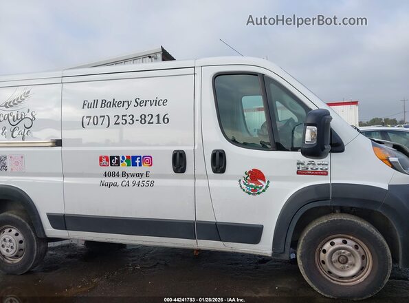 3C6LRVAG9ME577786 2021 RAM PROMASTER 1500 White Widok wnętrza z tyłu