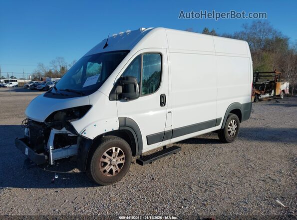 3C6LRVBG1RE152441 2024 RAM PROMASTER 1500 White Առջևի ձախ երեք քառորդ տեսարան