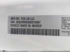 2025 Ram Promaster 2500 Tradesman High Roof 159 Wb W/pass Seat Белый vin: 3C6LRVDG5SE513947