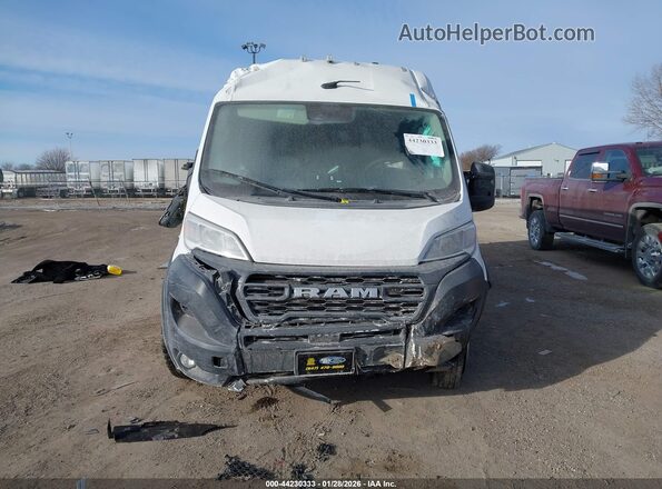 3C6LRVDG7SE515232 2025 RAM PROMASTER 2500 White Առջևի վահանակի տեսք