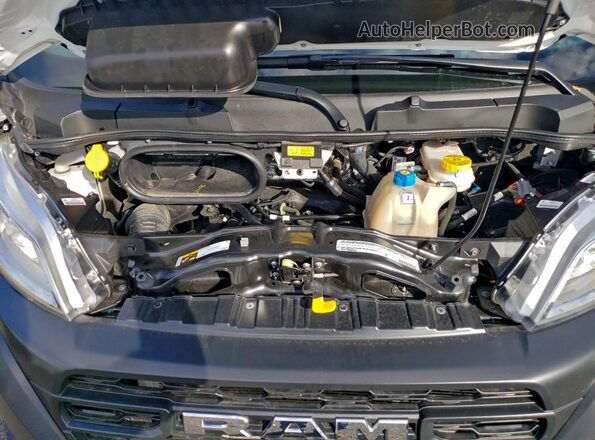 3C6LRVDG7SE522228 2025 RAM PROMASTER White Widok wnętrza z tyłu