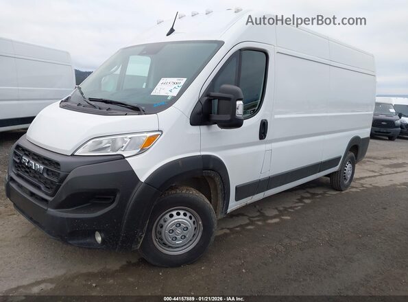 3C6LRVDG9SE504426 2025 RAM PROMASTER 2500 Белый Передняя левая четверть