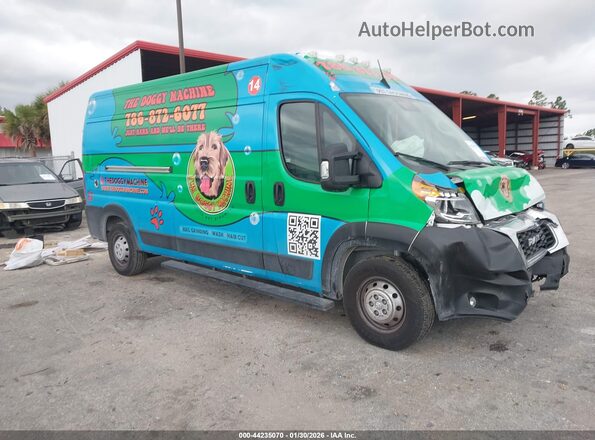 3C6LRVDGXNE121227 2022 RAM PROMASTER 2500 Белый Передняя правая четверть