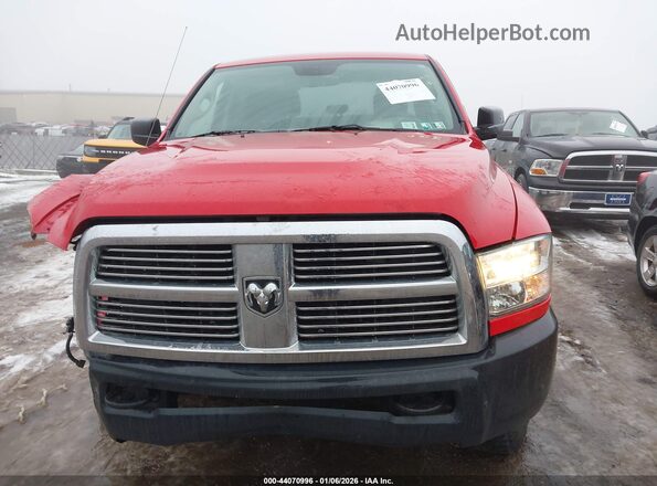 3C6TR5HT8GG372911 2016 RAM 2500 Красный Вид щитка приборов