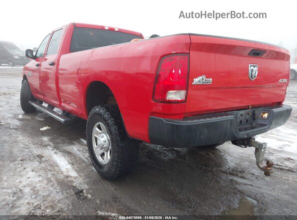 3C6TR5HT8GG372911 2016 RAM 2500 Красный Задняя левая четверть