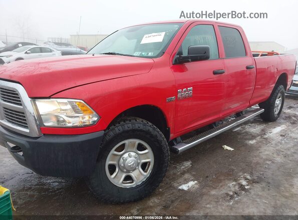 3C6TR5HT8GG372911 2016 RAM 2500 Красный Передняя левая четверть