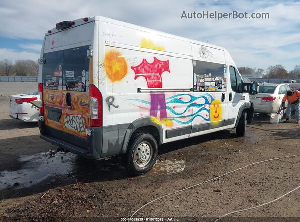 3C6TRVDG2HE518533 2017 RAM PROMASTER 2500 Белый Задняя правая четверть
