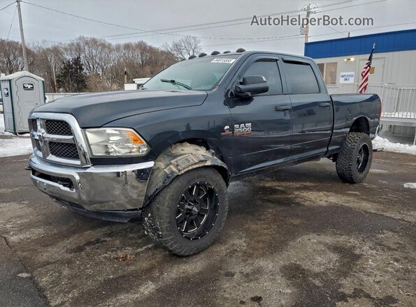 3C6UR5CLXGG186461 2016 RAM 2500 Черный Передняя левая четверть