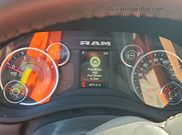 3C6UR5DL9RG156353 2024 RAM 2500 Белый Вид задних сидений