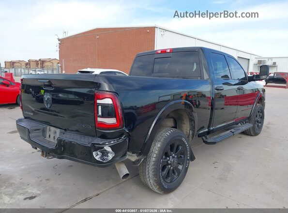 3C6UR5FL5NG313321 2022 RAM 2500 Черный Задняя правая четверть