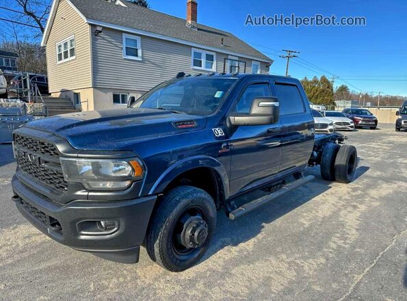 3C7WRTCL9PG574273 2023 RAM 3500 Синий Передняя левая четверть
