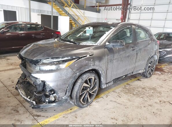 3CZRU6H12LM722724 2020 HONDA HR-V Серый Передняя левая четверть
