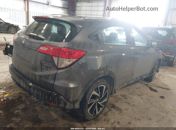 3CZRU6H12LM722724 2020 HONDA HR-V Серый Задняя правая четверть