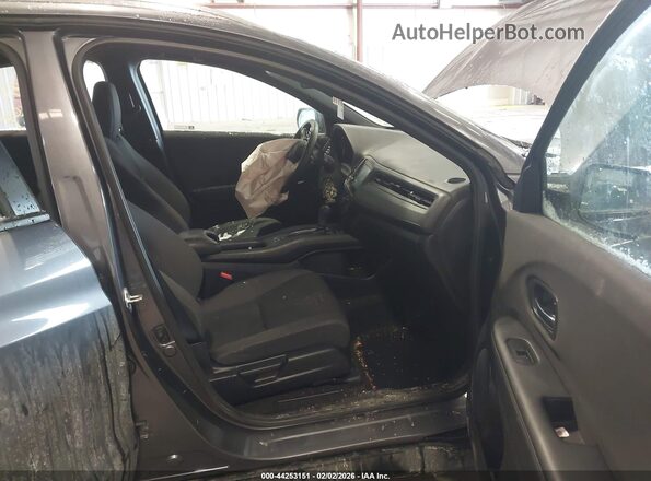 3CZRU6H12LM722724 2020 HONDA HR-V Серый Вид салона спереди