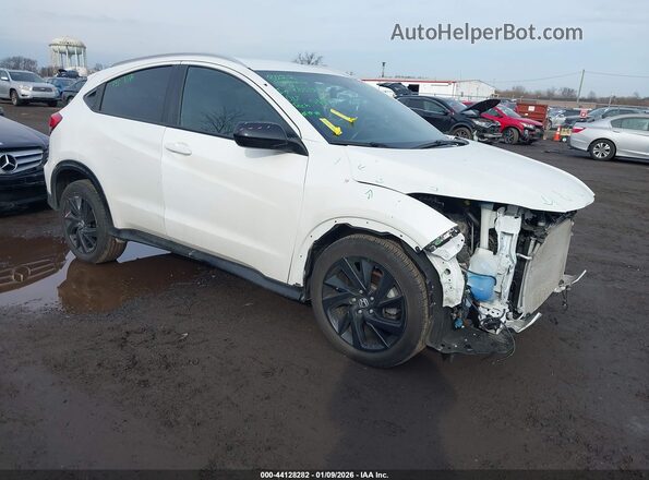 3CZRU6H17MM725099 2021 HONDA HR-V White Przód prawy