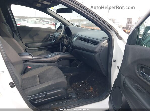 3CZRU6H17MM725099 2021 HONDA HR-V White Widok wnętrza z przodu