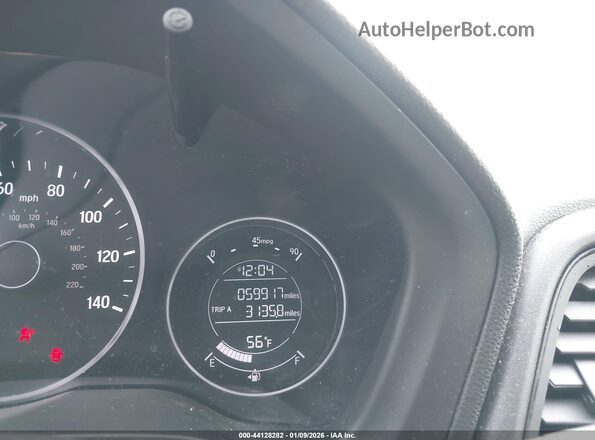 3CZRU6H17MM725099 2021 HONDA HR-V White Widok tylnych siedzeń