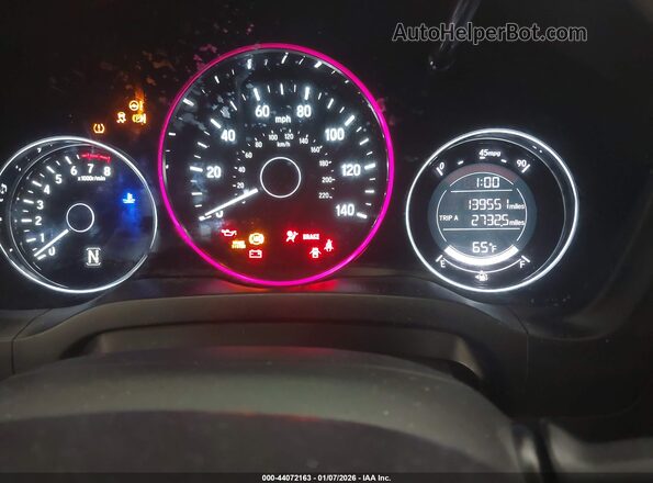 3CZRU6H35HM707319 2017 HONDA HR-V Белый Вид задних сидений