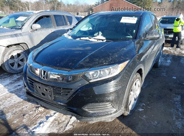 3CZRU6H37MM701354 2021 HONDA HR-V Черный Передняя левая четверть