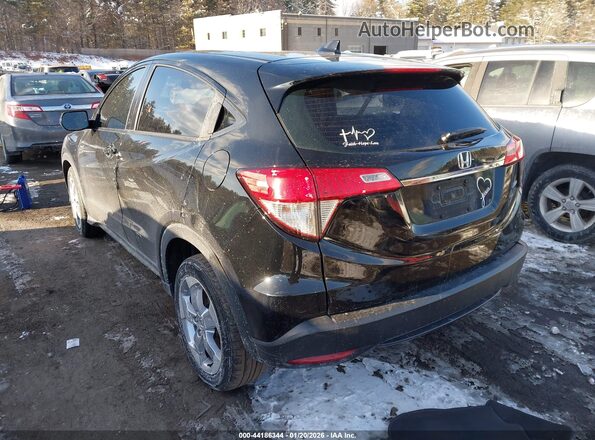 3CZRU6H37MM701354 2021 HONDA HR-V Черный Задняя левая четверть