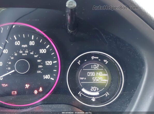 3CZRU6H37MM701354 2021 HONDA HR-V Черный 