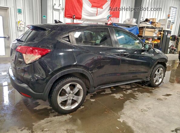 3CZRU6H50JM107203 2018 HONDA HR-V Черный Задняя правая четверть
