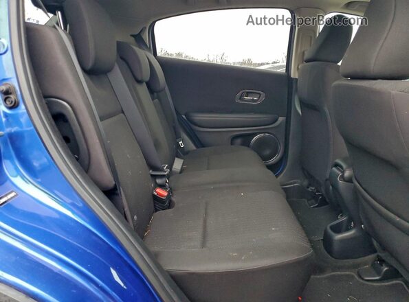 3CZRU6H51JM700973 2018 HONDA HR-V Синий Вид задней части салона