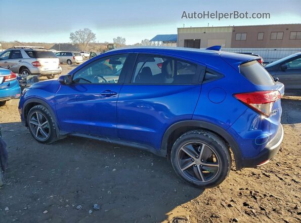 3CZRU6H51MM721701 2021 HONDA HR-V Blue Tył lewy