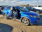 2021 Honda Hr-v Blue vin: 3CZRU6H51MM721701